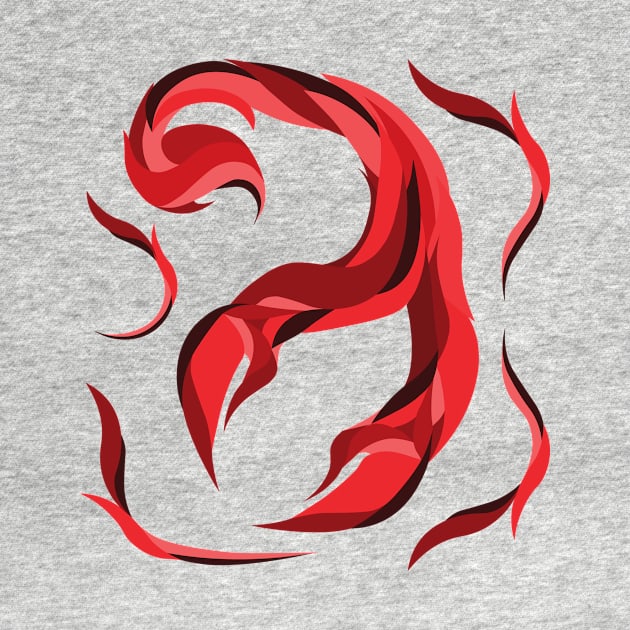 Scorpio Zodiac Sign - Red by TeeeeeeTime